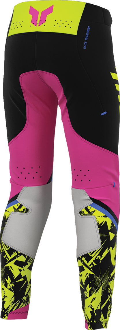 THOR Youth Sportsmode Punk'd Pants - Black/Fuchsia - US 28 2903-2733