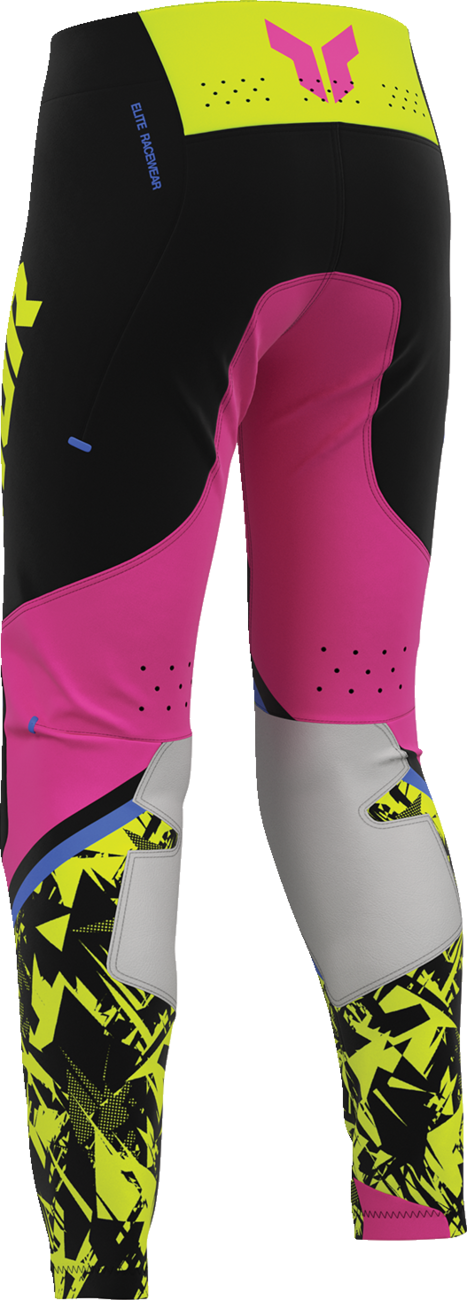 THOR Youth Sportsmode Punk'd Pants - Black/Fuchsia - US 28 2903-2733