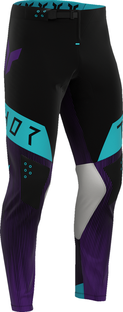 THOR Sportmode Vanish Pants - Black/Purple - US 31 2901-12991