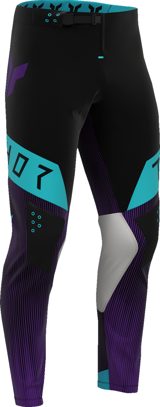 THOR Sportmode Vanish Pants - Black/Purple - US 36 2901-12995