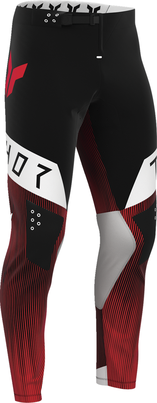 THOR Sportmode Vanish Pants - Black/Red - US 31 2901-13000