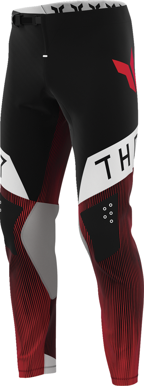 THOR Sportmode Vanish Pants - Black/Red - US 33 2901-13002