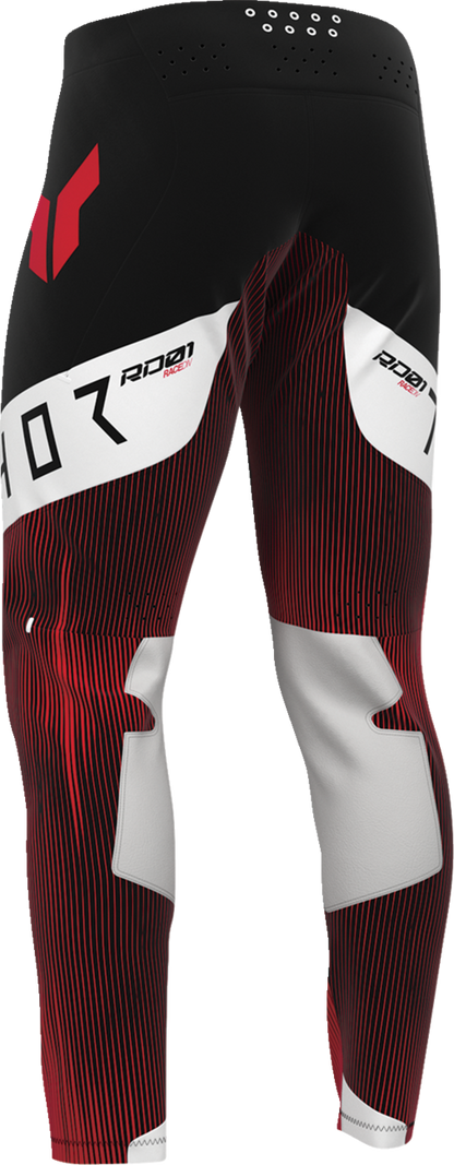 THOR Sportmode Vanish Pants - Black/Red - US 31 2901-13000
