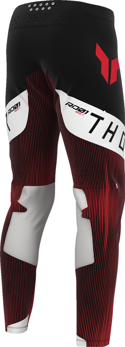 THOR Sportmode Vanish Pants - Black/Red - US 38 2901-13005