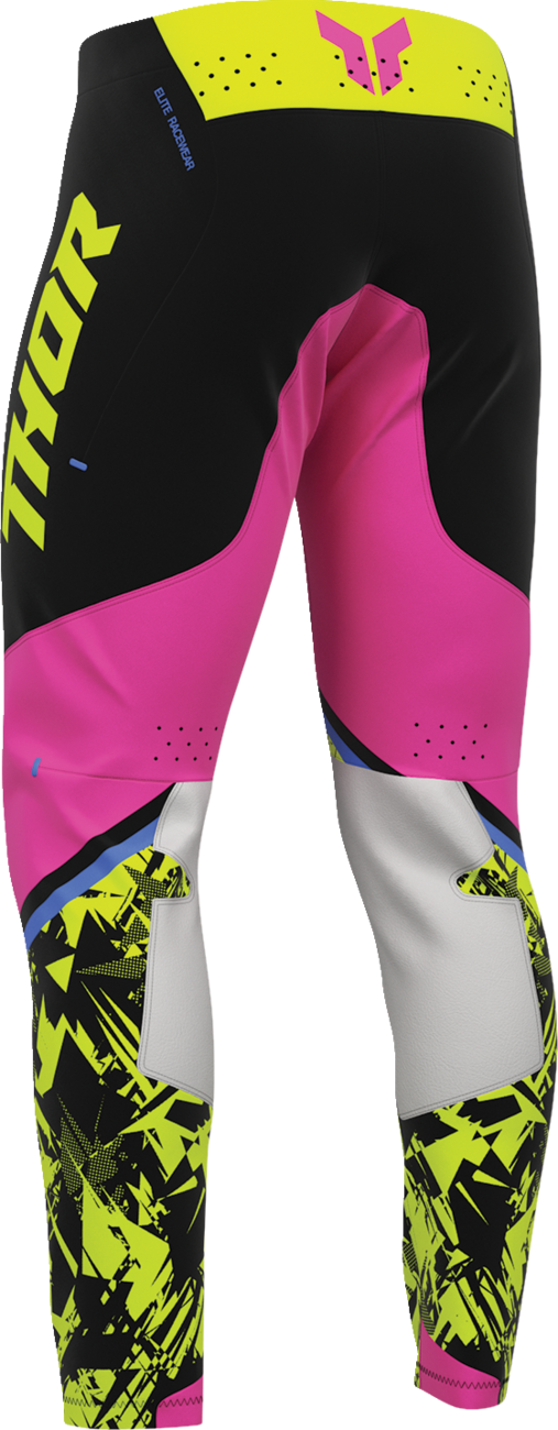 THOR Sportmode Punk'd Pants - Black/Fuchsia - US 36 2901-13031