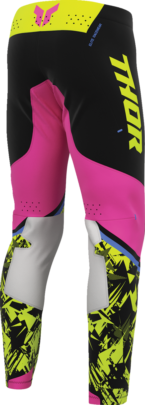 THOR Sportmode Punk'd Pants - Black/Fuchsia - US 36 2901-13031