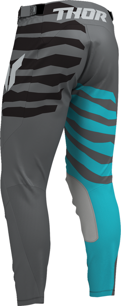 THOR Launchmode Shredder Pants - Charcoal/Aqua - US 28 2901-13042