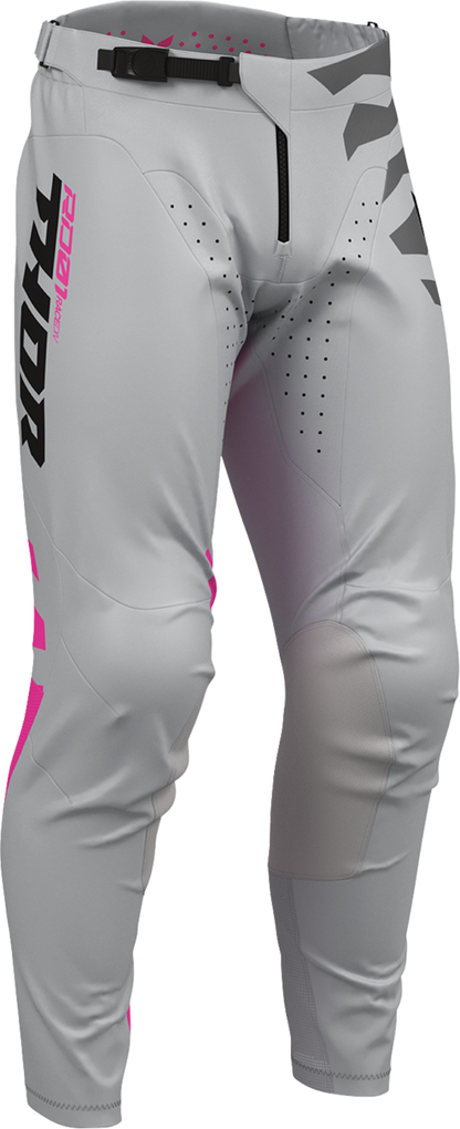 THOR Launchmode Shredder Pants - Gray/Fuchsia - US 28 2901-13060