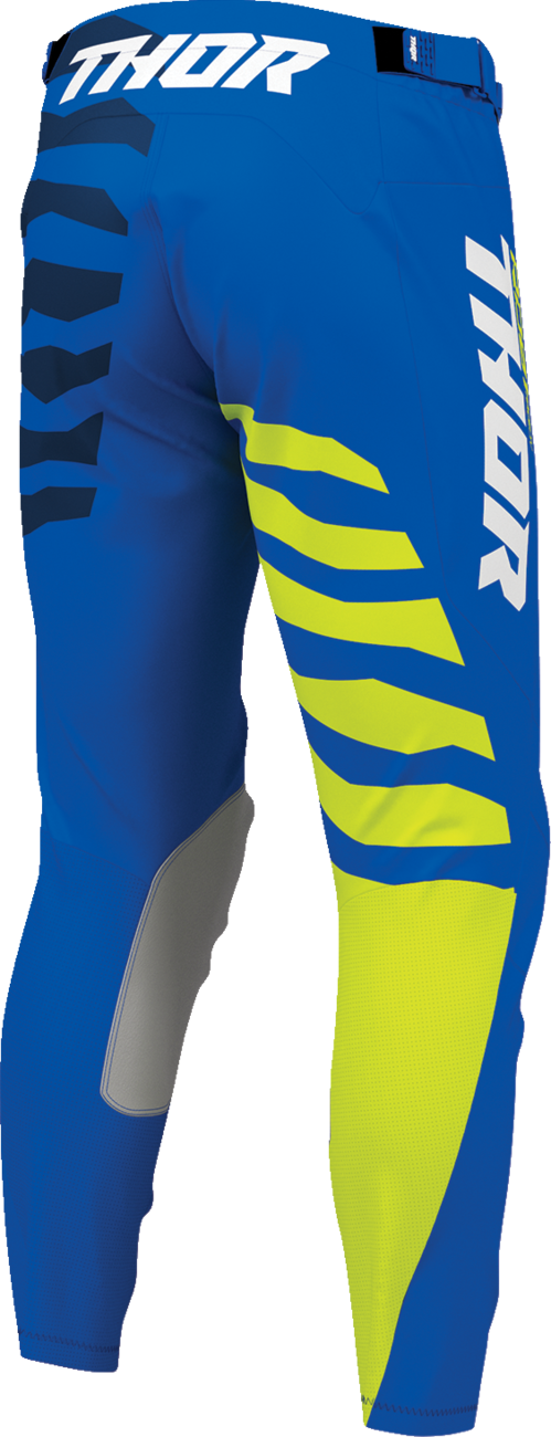 THOR Launchmode Shredder Pants - Blue/Acid - US 28 2901-13069
