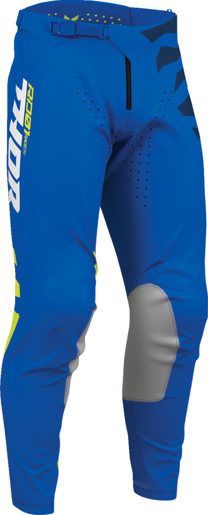 THOR Launchmode Shredder Pants - Blue/Acid - US 30 2901-13070