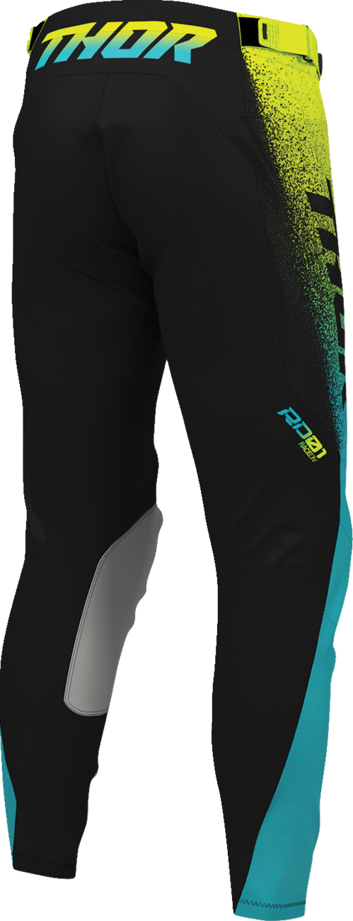 THOR Launchmode Darkside Pants - Black/Acid - US 36 2901-13082