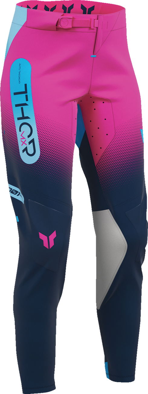 THOR Women's Sportmode Merge Pants - Navy/Fuchsia - US 13/14 2902-0513