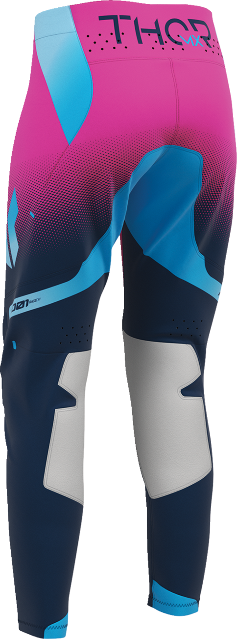 THOR Women's Sportmode Merge Pants - Navy/Fuchsia - US 13/14 2902-0513