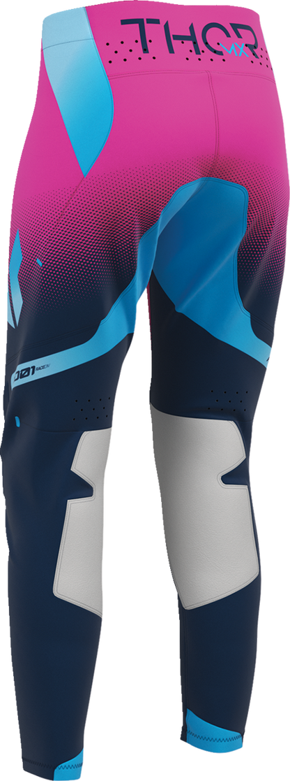 THOR Women's Sportmode Merge Pants - Navy/Fuchsia - US 13/14 2902-0513