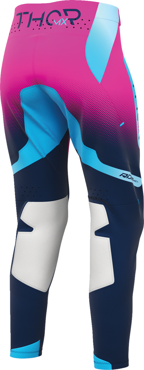 THOR Women's Sportmode Merge Pants - Navy/Fuchsia - US 13/14 2902-0513