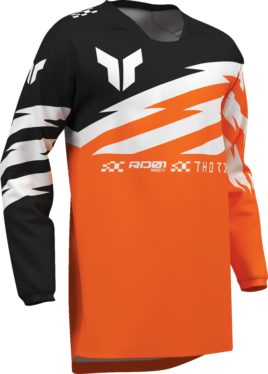 THOR Youth Launchmode Shockie Jersey - Fluo Orange/Black - 2XS 2912-2743