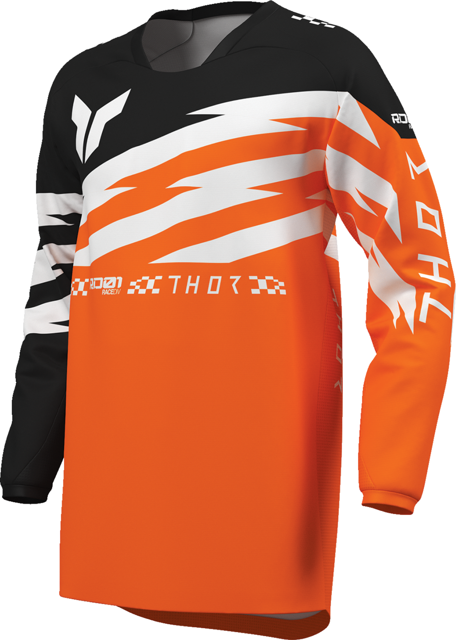 THOR Youth Launchmode Shockie Jersey - Fluo Orange/Black - 2XS 2912-2743