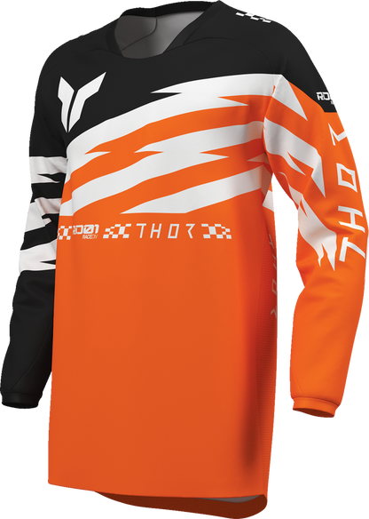 THOR Youth Launchmode Shockie Jersey - Fluo Orange/Black - Medium 2912-2746