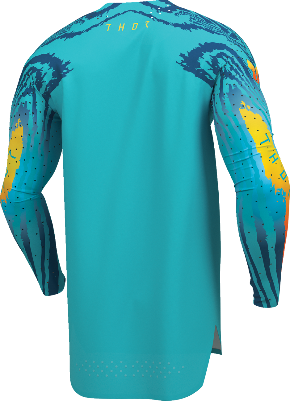 THOR Sportmode Damascus Jersey - Aqua - Small 2910-8821