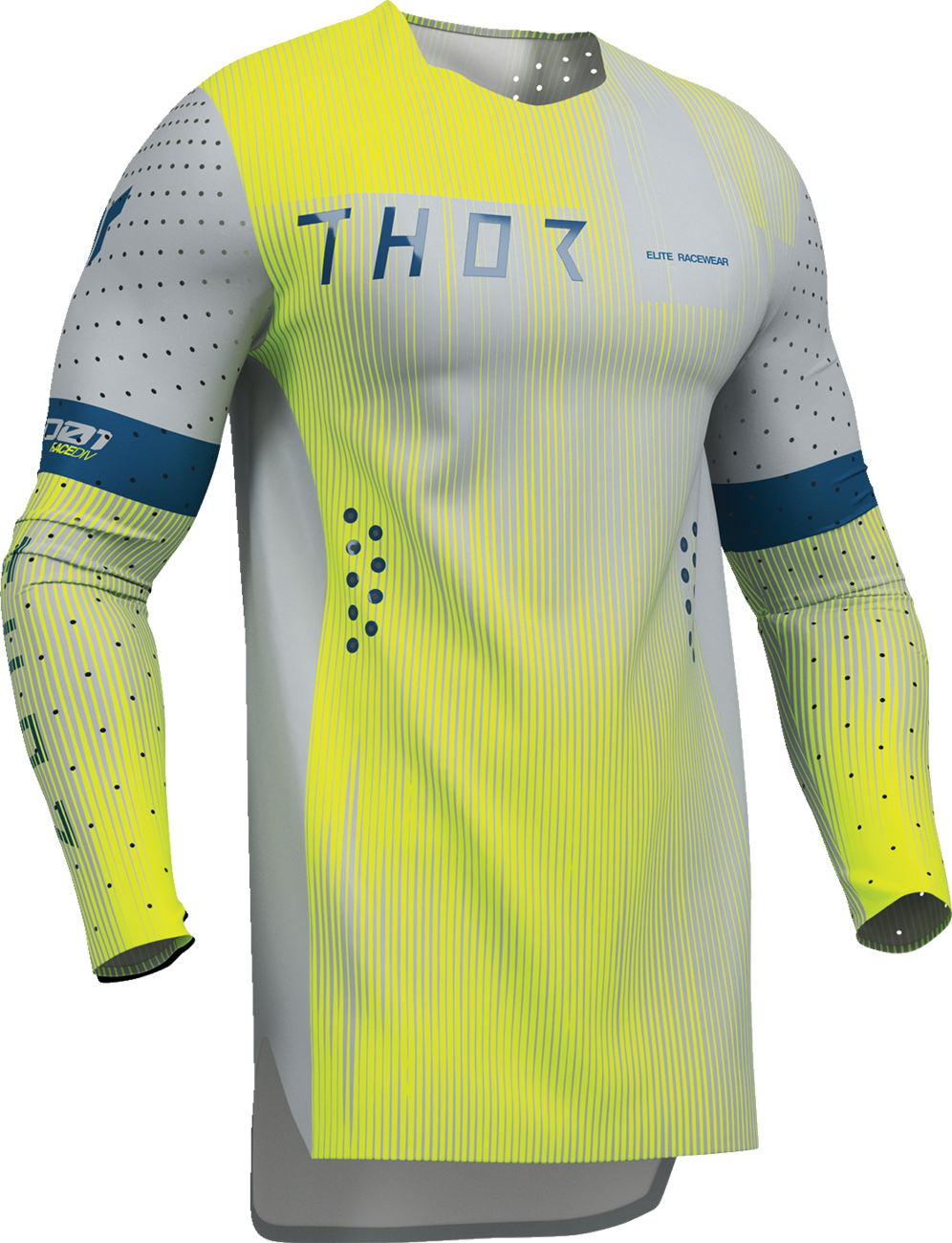 THOR Sportmode Vanish Jersey - Gray/Dark Blue - Medium 2910-8847