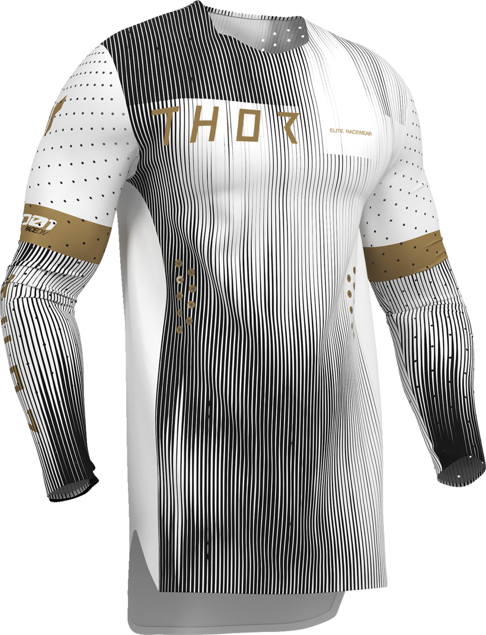 THOR Sportmode Vanish Jersey - White/Black - Medium 2910-8852