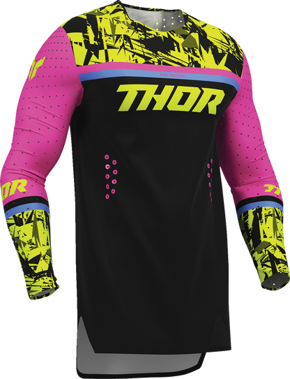 THOR Sportmode Punk'd Jersey - Black/Fuchsia - Medium 2910-8857
