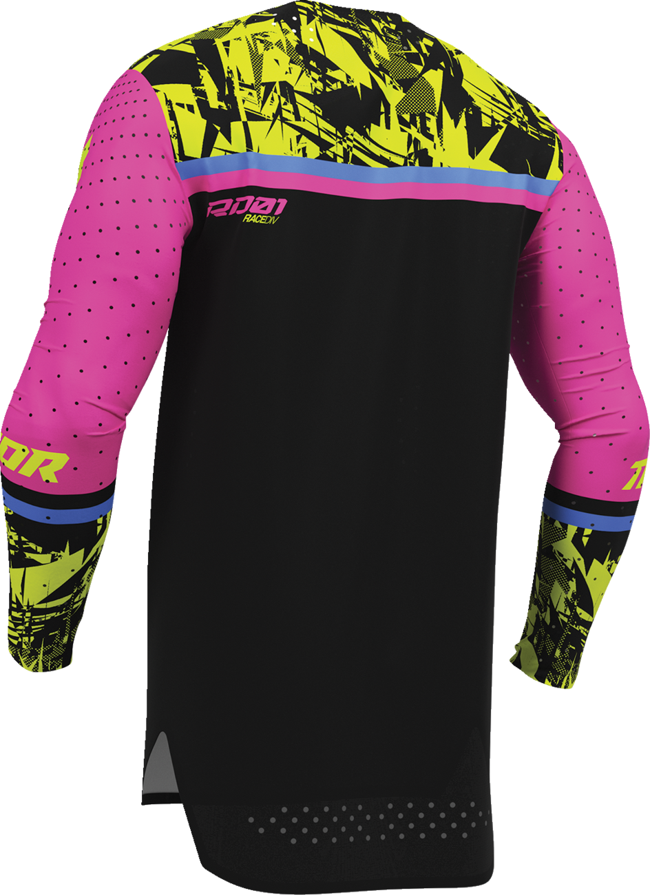 THOR Sportmode Punk'd Jersey - Black/Fuchsia - Medium 2910-8857