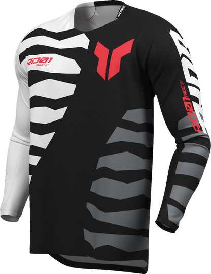 THOR Launchmode Shredder Jersey - Black/White - 3XL 2910-8877