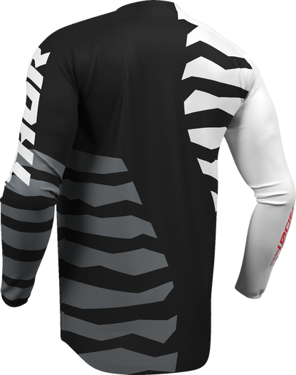 THOR Launchmode Shredder Jersey - Black/White - 3XL 2910-8877