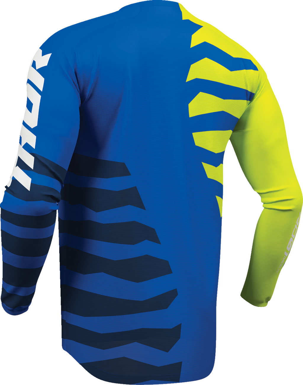 THOR Launchmode Shredder Jersey - Blue/Acid - Small 2910-8884