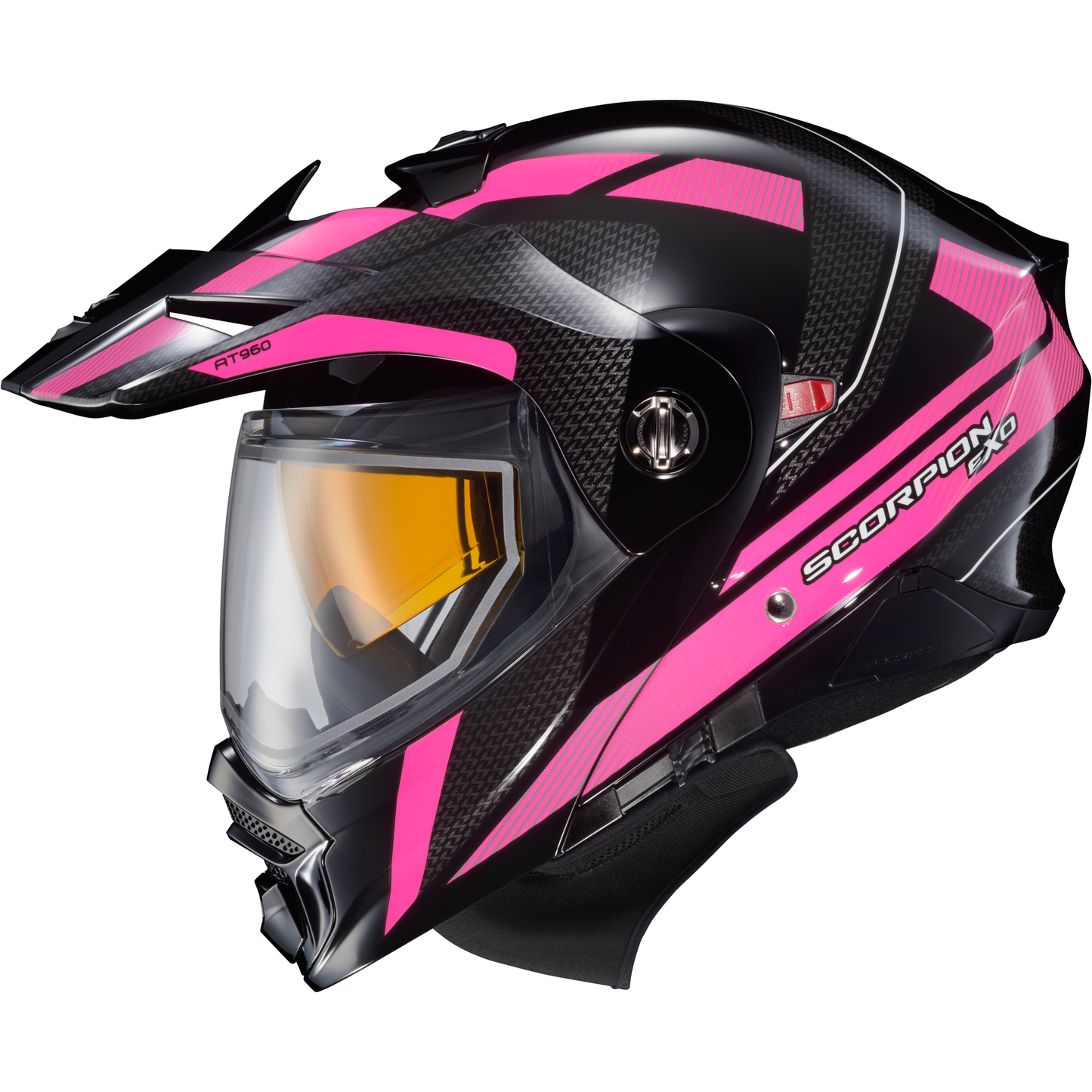Exo At960 Cold Weather Helmet Hicks Pink 3x (Dual Pane)