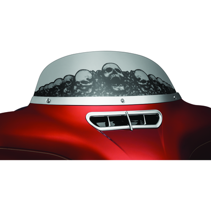 Kuryakyn Smooth Windshield Trim 14-Up Touring Chrome