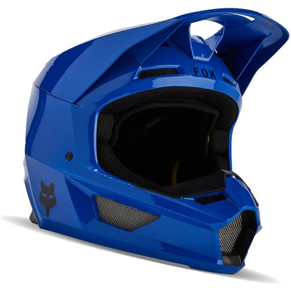 Fox Racing V Core Motocross Helmet Blue 32621-002