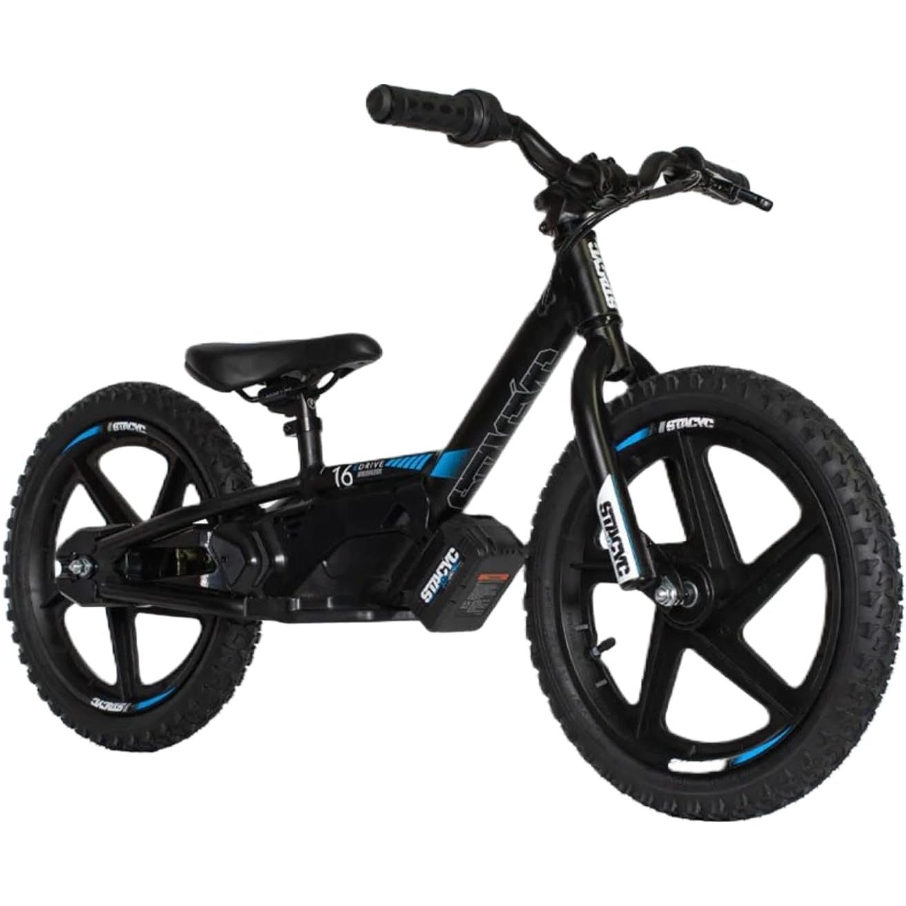 STACYC Brushless 16eDRIVE Electric Balance Bike for Kids Ages 5-7 Years Old