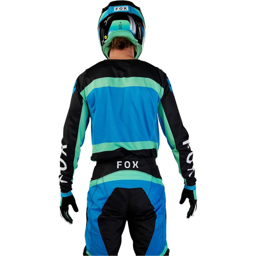 
                      
                        Fox Racing Men's 180 Ballast Motocross Jersey Black/Blue 31275-013
                      
                    