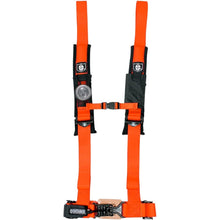 PRO ARMOR 4pt Harness 2" Pads Orange