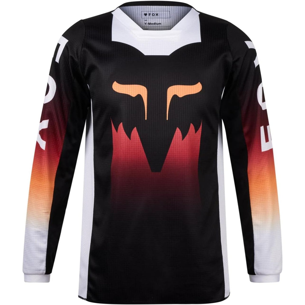 Fox Racing Boys' Youth 180 Flora Motocross Jersey Black 31427-001