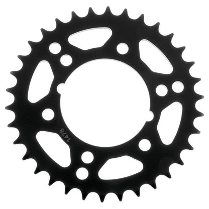 BikeMaster Kawasaki Rear Steel Sprocket 520 38T - Black