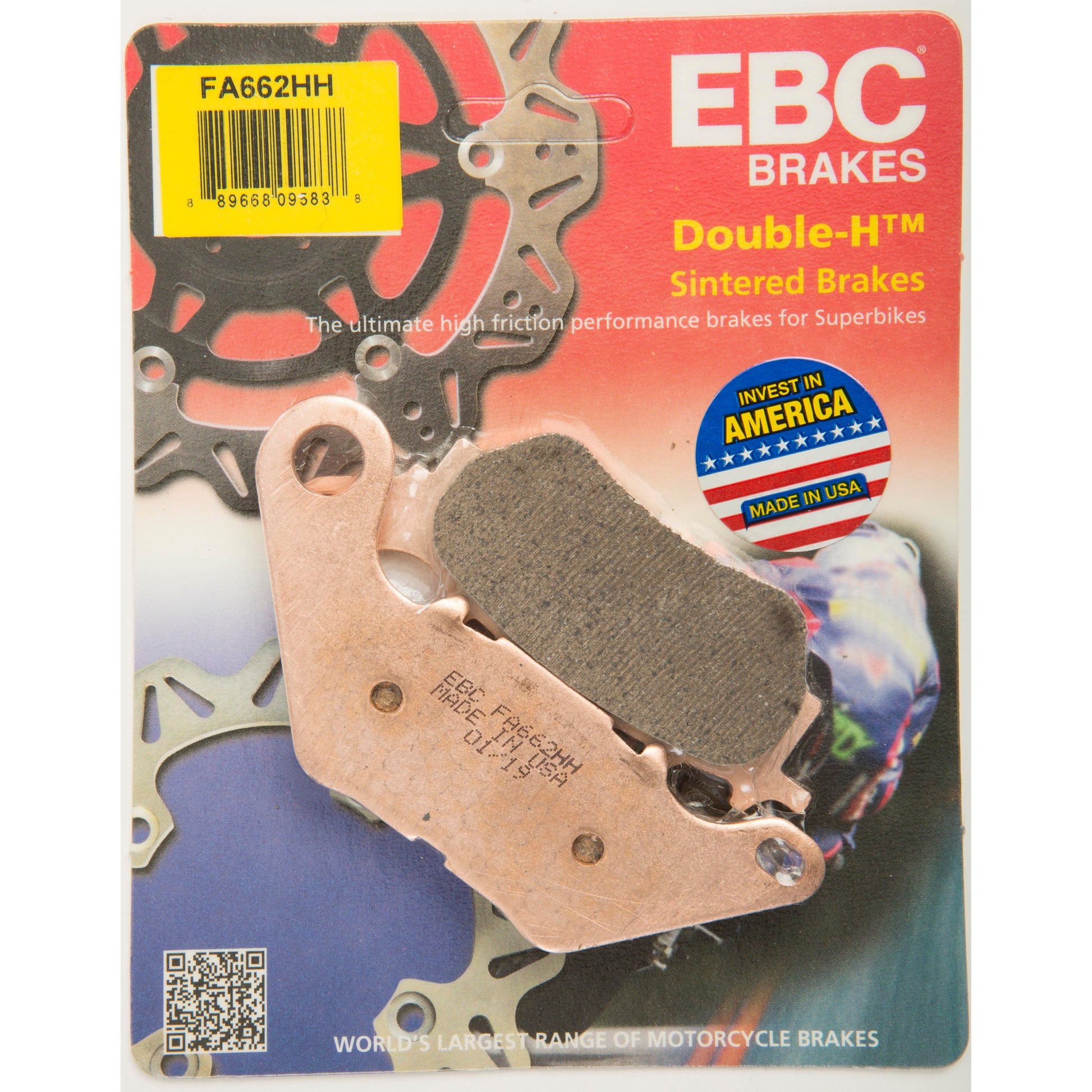 Brake Pads Fa662hh Double H Sintered