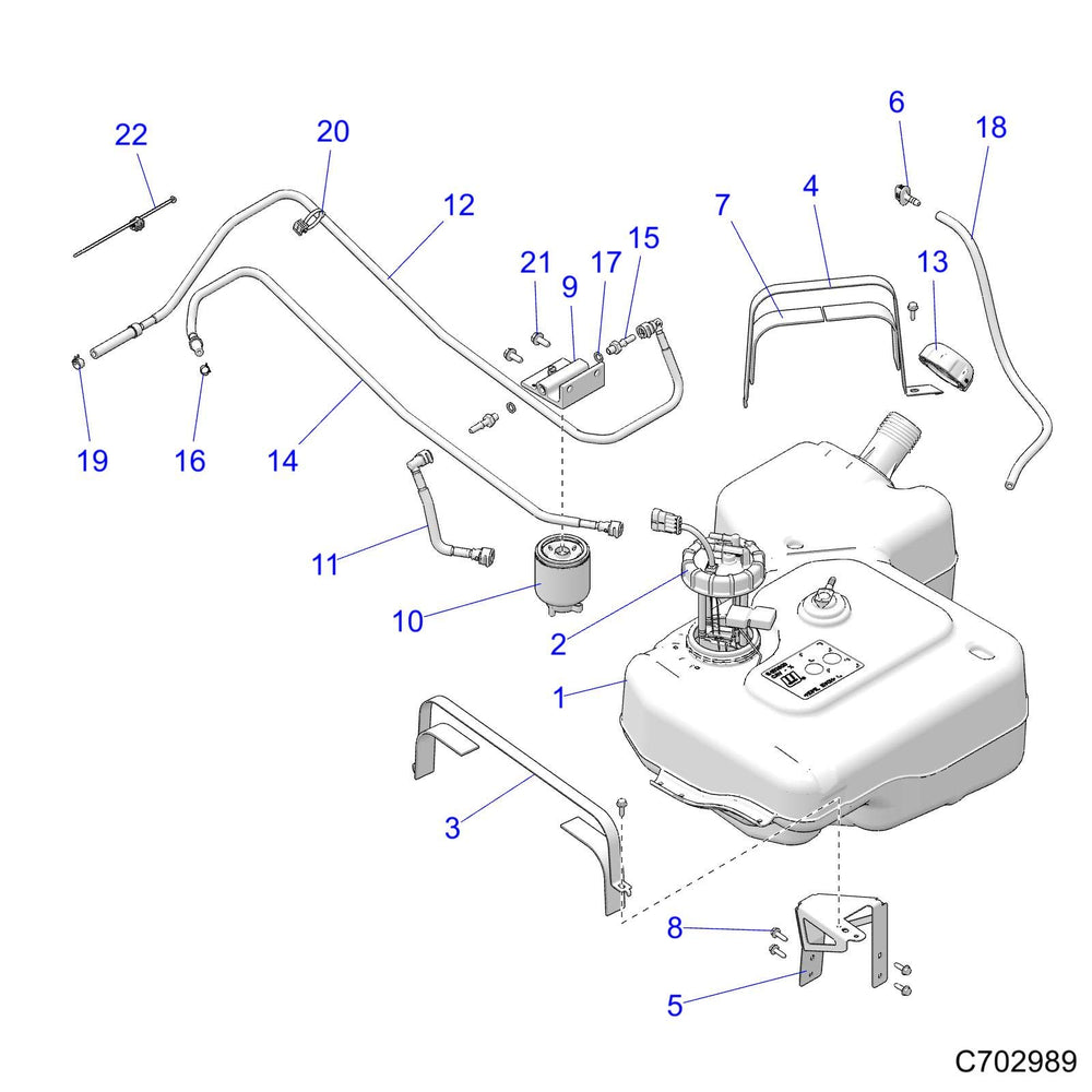 
                      
                        Polaris Off Road Post-Filter Fuel Line Assembly, Genuine OEM Part 2521988, Qty 1
                      
                    