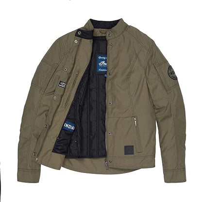 Indian Motorcycle Women's Harrison Wax Jacket, Green