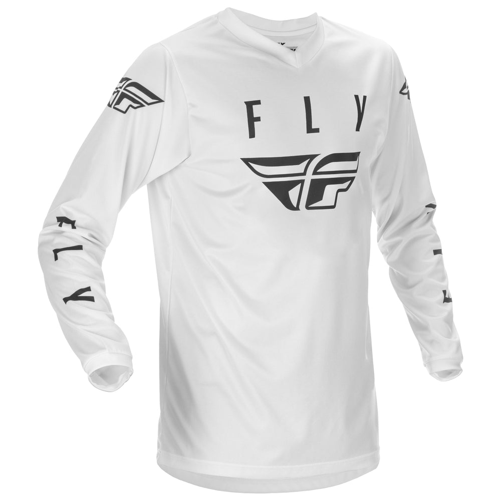 Youth Fly Universal Jersey White/Black Yx