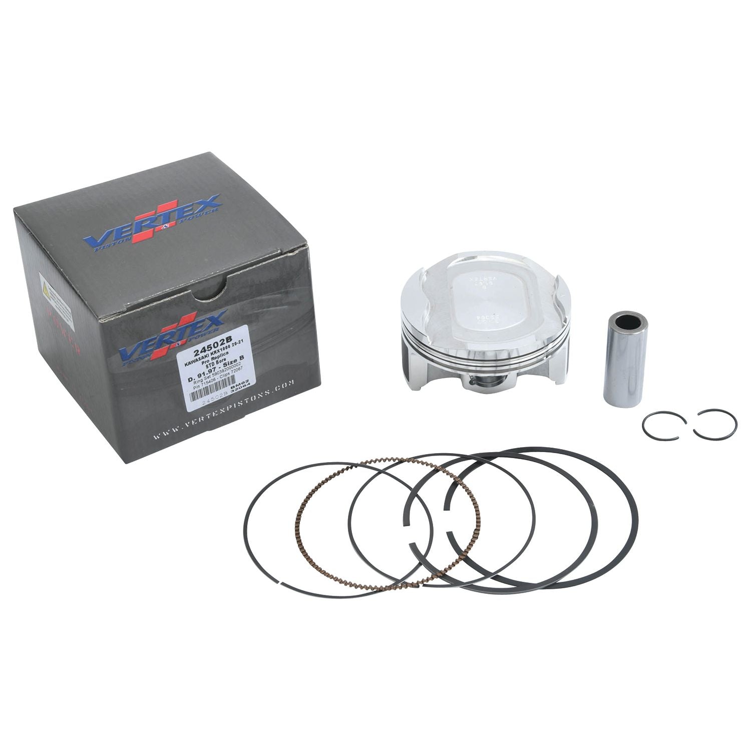 Piston Kit Forged 91.97/Std 11.5:1 Kaw