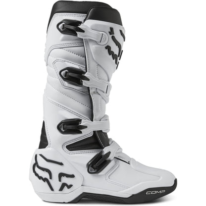 Fox Racing Comp Motocross Boots, White, 12