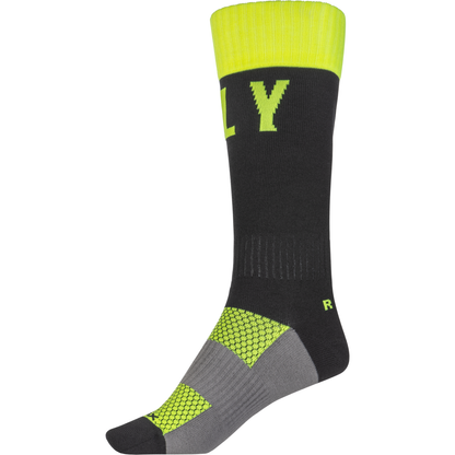 Mx Pro Socks Hi Vis/Black Lg/Xl