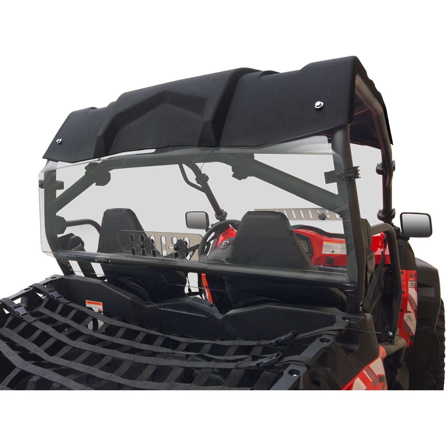 Rear Windshield Vented Cf Moto Z Force