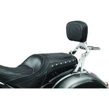 Kuryakyn Fixed Mounts Multi-Purpose Driver & Passenger Backrest 14-22 Indian Models Chrome