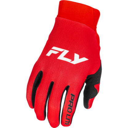 Youth Pro Lite Gloves Red/White Yl