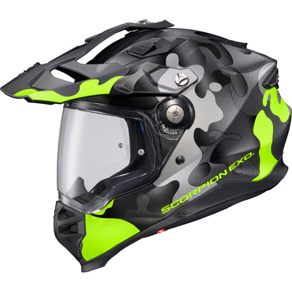 Xt9000 Carbon Full Face Helmet Gilley Hi Vis/Grey Md