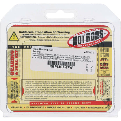 Plain Bearing Conn Rod White